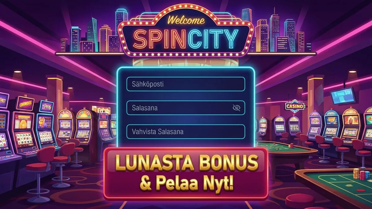 Rekisteröidy bonuksella